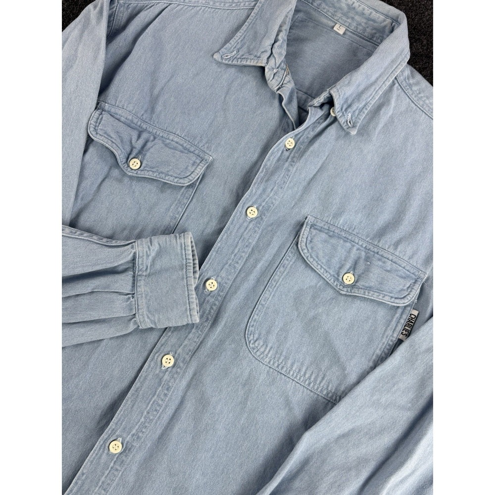 Carlos N Charlie's Button Up Shirt Mens L Cancun Cozumel
